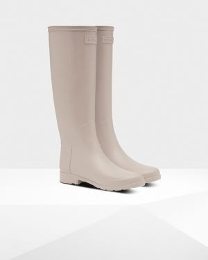 Women's Refined Slim Fit Tall Rain Boots | Hunter (US and CA)