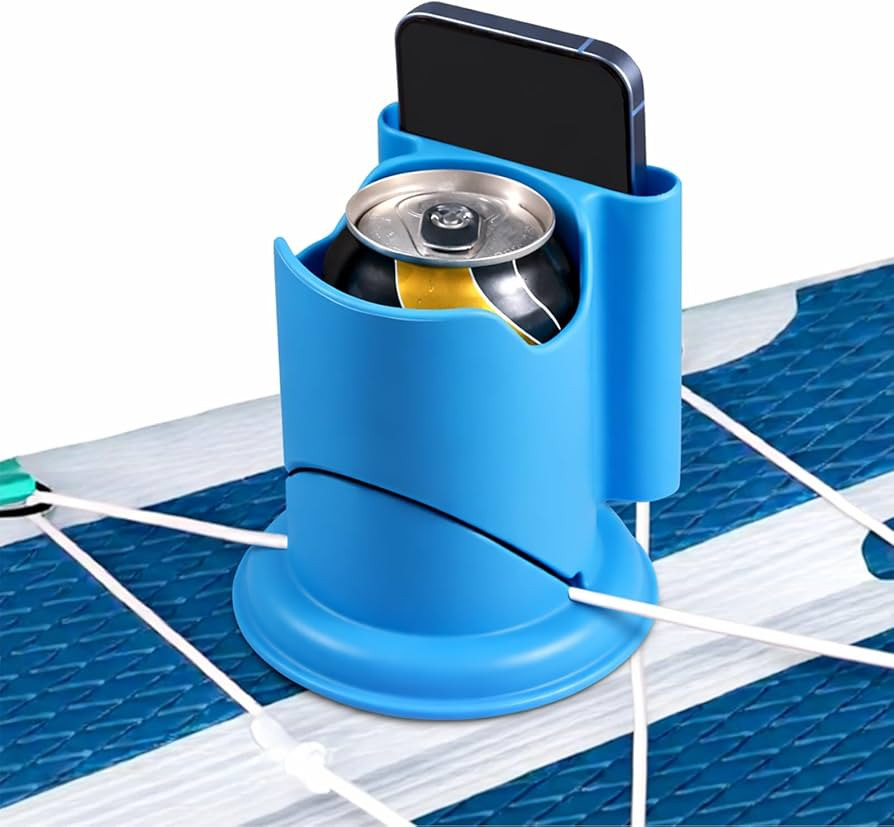 Paddle Board Cup Holder, Kayak Cup Holder 2-in-1 Drink & Phone Holder, Paddleboard and Kayak Acce... | Amazon (US)
