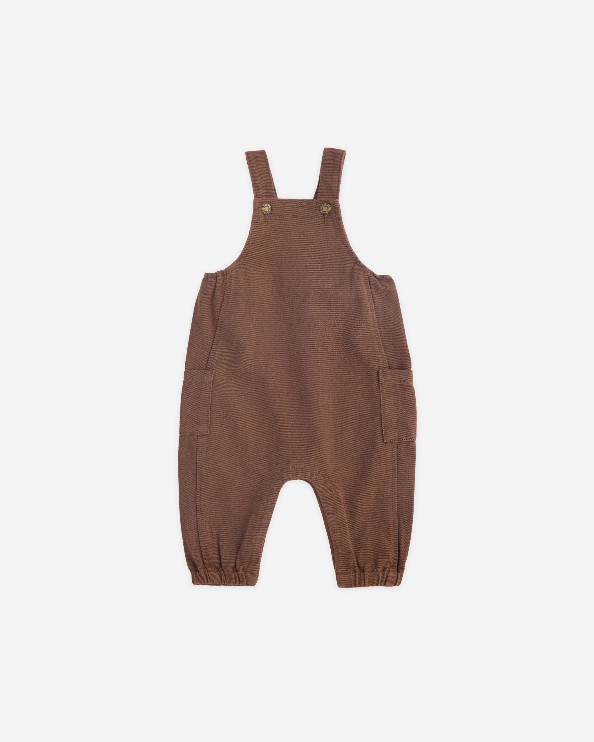Cargo Baby Overall Chocolate | Rylee + Cru