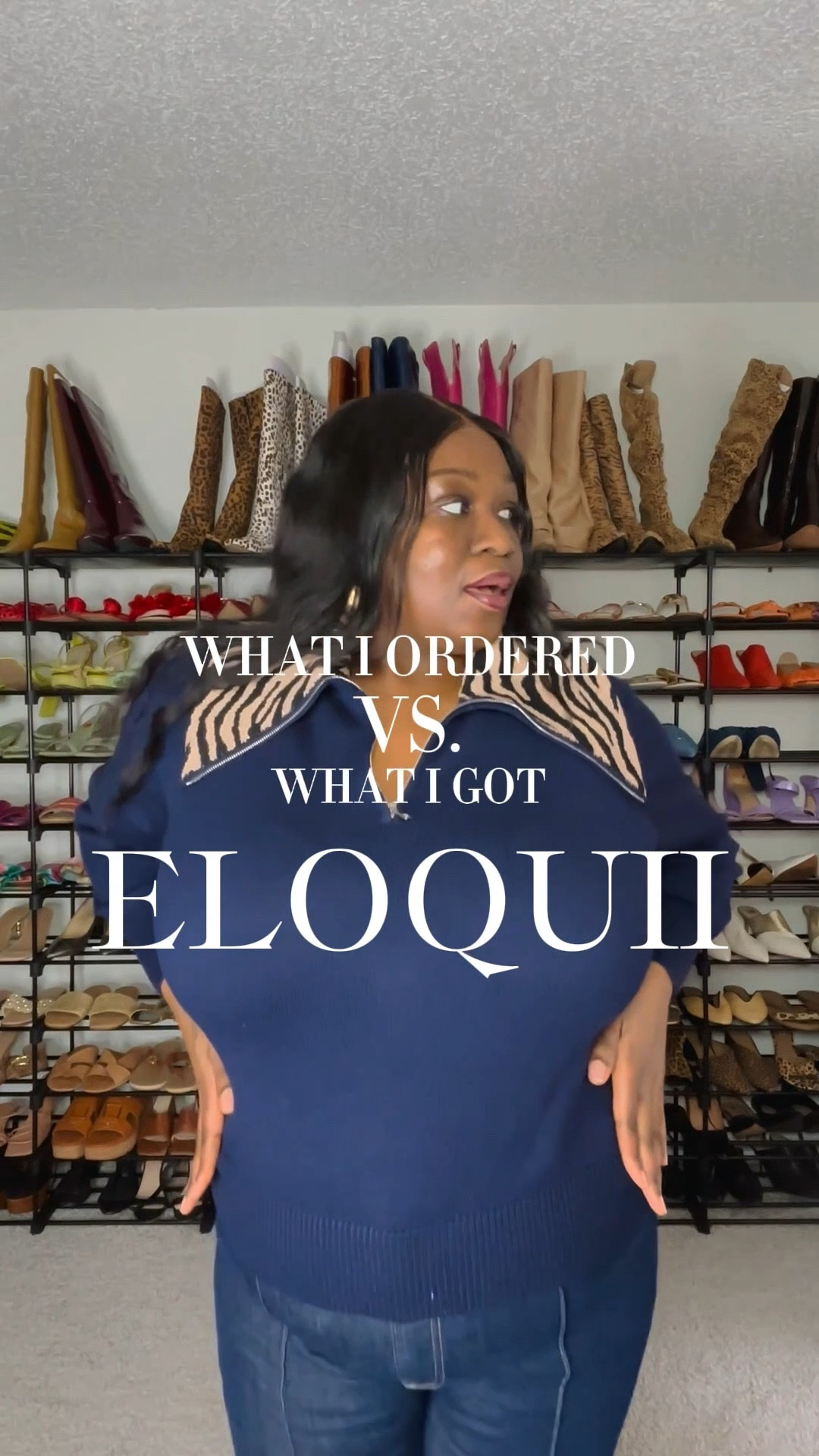 What I ordered vs. What I got from @Eloquii ! 

#LTKootd #LTKPlusSize #LTKgrwm