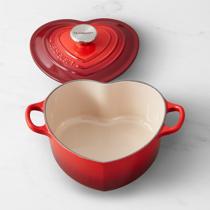 Le Creuset Enameled Cast Iron Heart, 2-Qt. | Williams-Sonoma