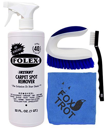 Folex Instant Carpet Spot Remover Kit - 32 OZ Spray Folex Carpet and Upholstery Stain Remover - EZ S | Amazon (US)