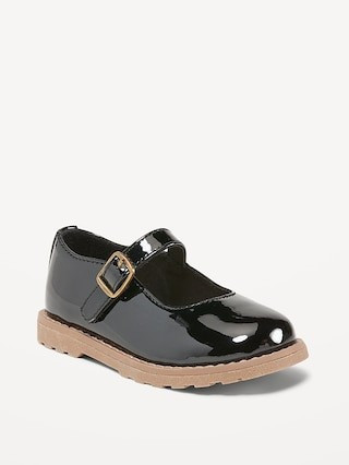 Faux Patent-Leather Mary-Jane Shoes for Toddler Girls | Old Navy (US)