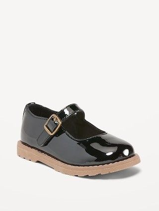 Faux Patent-Leather Mary-Jane Shoes for Toddler Girls | Old Navy (US)