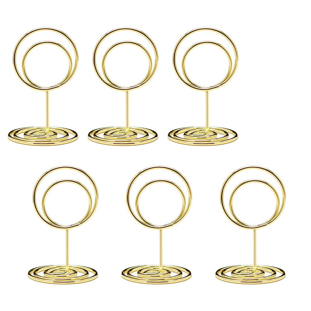 20pcs Mini Place Card Holders, Cute Table Number Holders, Small Size Table Card Holder Tables Num... | Amazon (US)