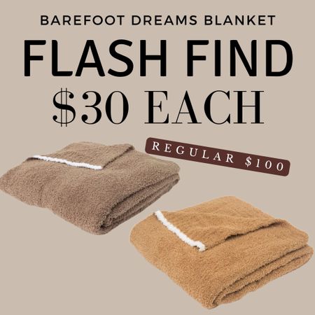 
🚨Sale alert!🚨 This Barefoot Dreams Cozy Chic Ribbed Trim Throw is just $30 today in the camel-white and moss-white! There’s also free shipping over $89, otherwise shipping is about $10. 

#nordstromrack #barefootdreams #cozychic #cozy #blanket #throw #deal #dealoftheday #budget #homedecor #couch #livingroom #bedroom.  Cozy chic throw. Cozy chic balnket. Barefoot dreams blanket. Barefoot dreams throw. Nordstrom rack finds. Nordstrom rack deals. Home decor deals. Home decor sales. Bedding.  Soft blanket. 

#LTKsalealert #LTKunder50 #LTKhome