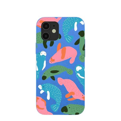 Pela | Phone Case Compatible with iPhone 12 / iPhone 12 Pro | Limited Edition | Supports Wireless Charging | Cute Eco Friendly | Sea Cows | Amazon (US)