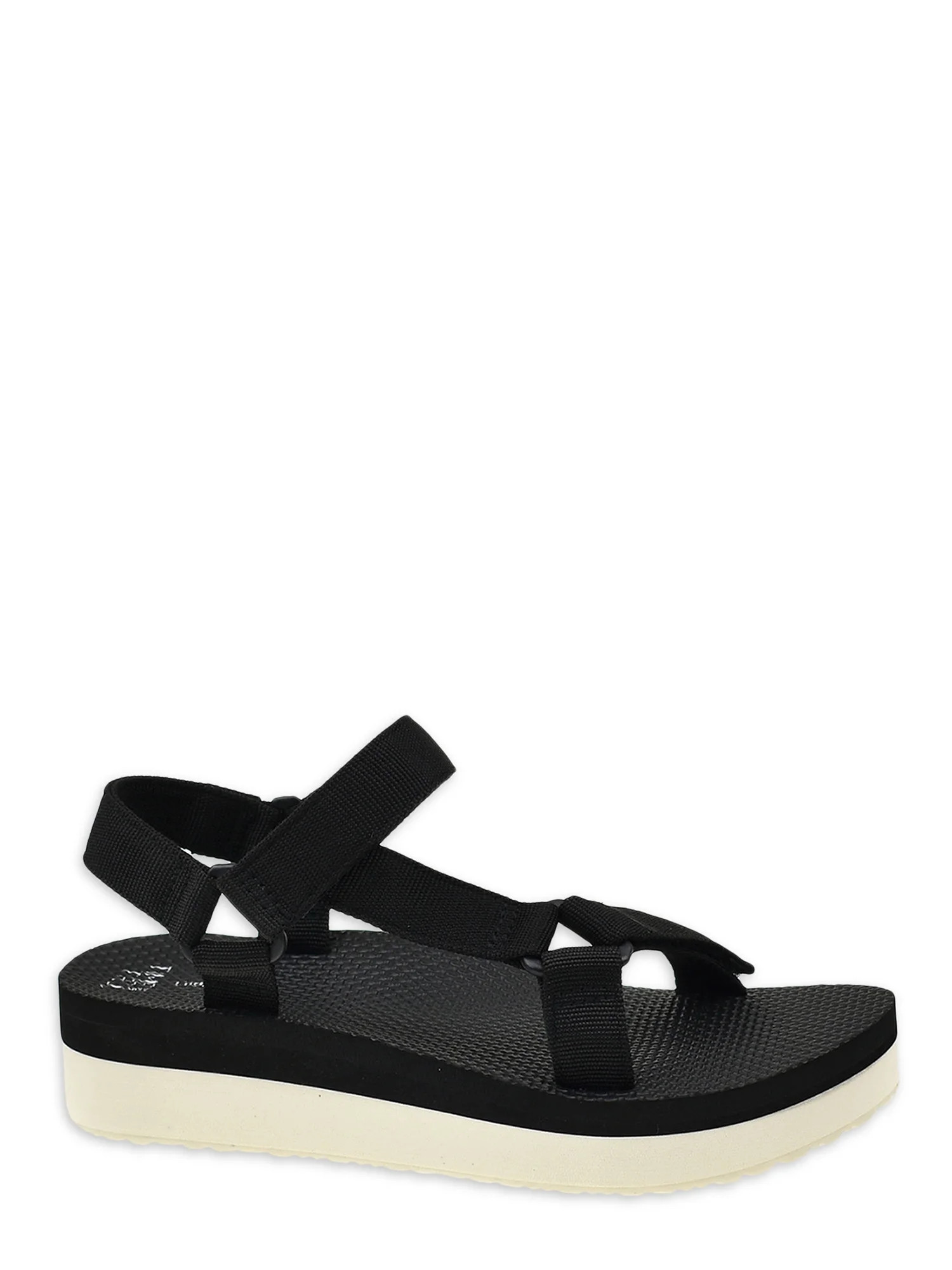 Time and Tru Women's Platform Nature Sandal - Walmart.com | Walmart (US)