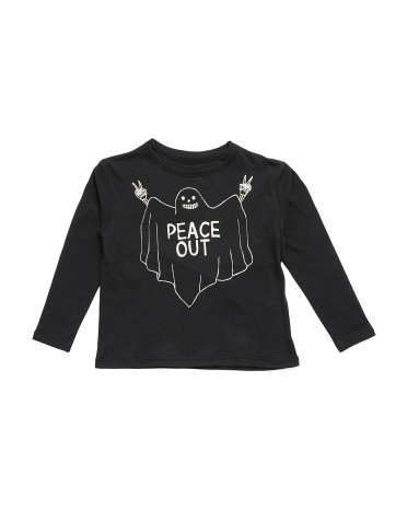 Little Boys Jersey Ghost Tee | TJ Maxx