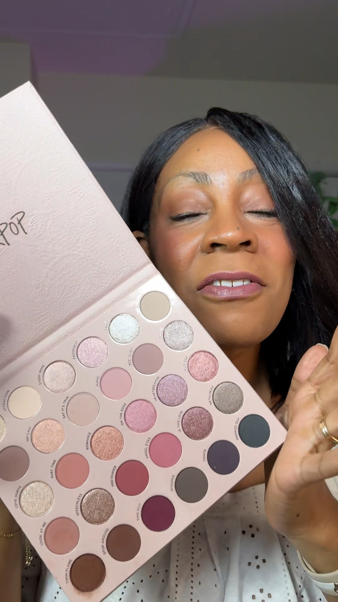 Colourpop smoke n roses eyeshadow palette 🩷 

#LTKBeauty