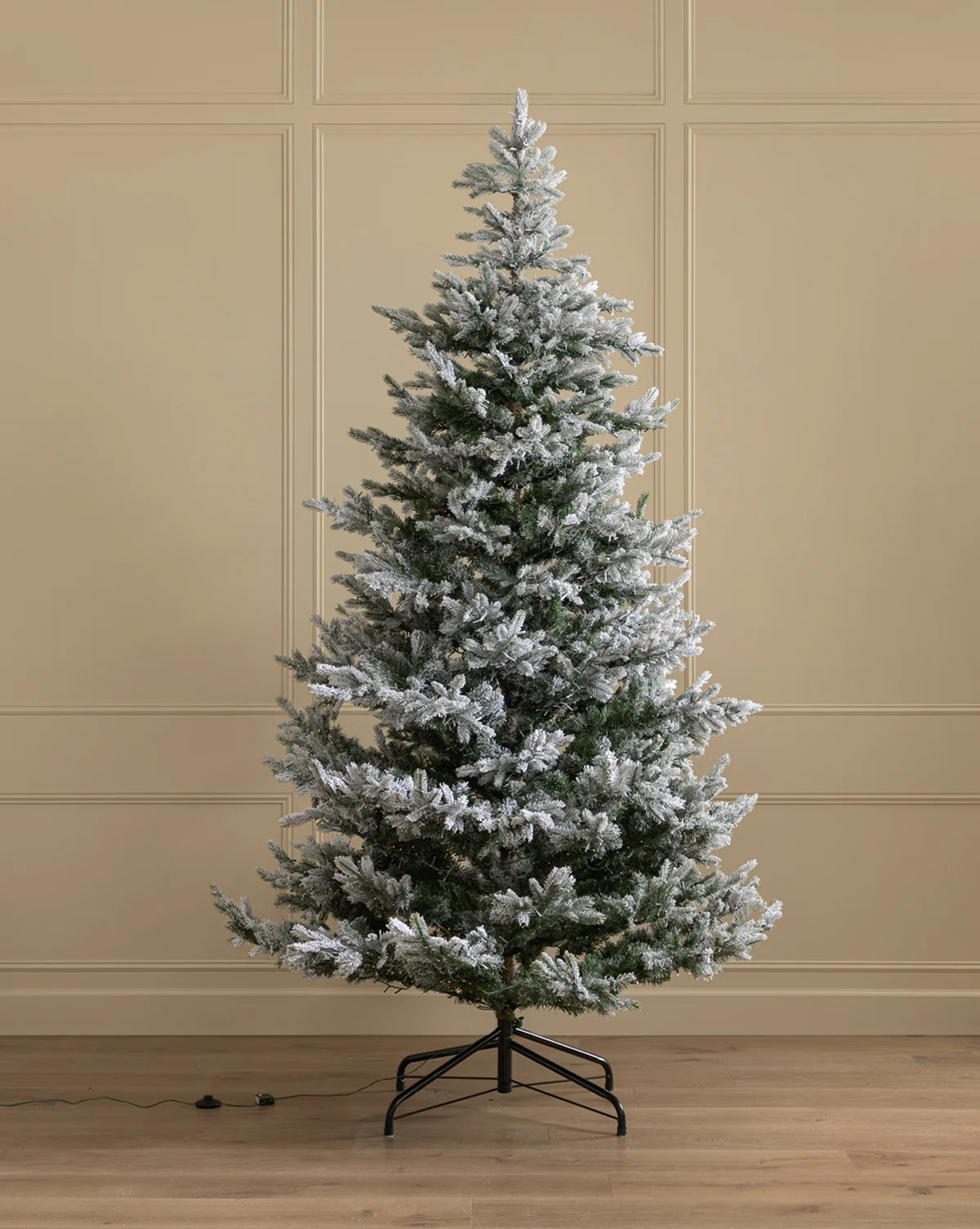 9' Snowy Grandis Fir Pre-Lit Faux Tree | McGee & Co. (US)