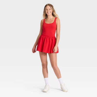 Women's Game Day Active Dress - JoyLab™ Red M | Target