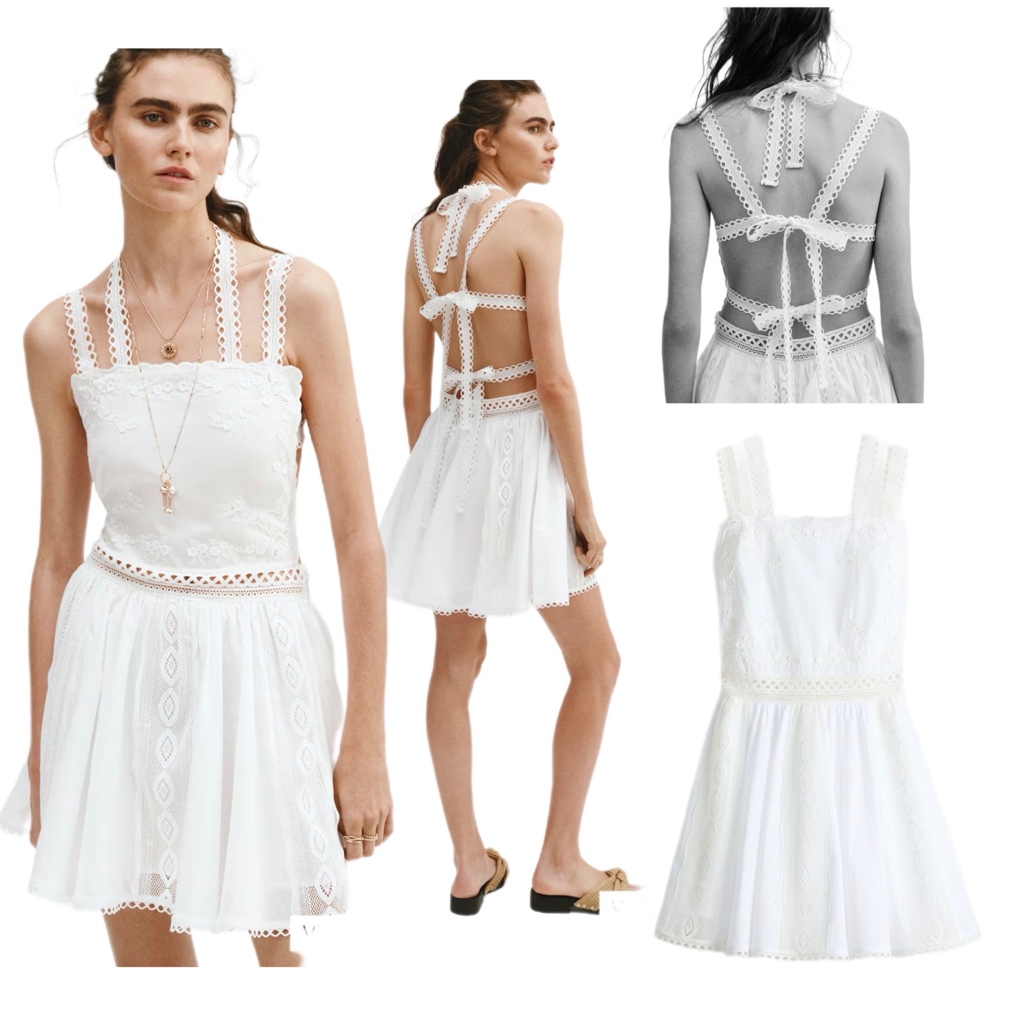 The most gorgeous white lil dress 

#LTKuk #LTKsummer #LTKstyletip