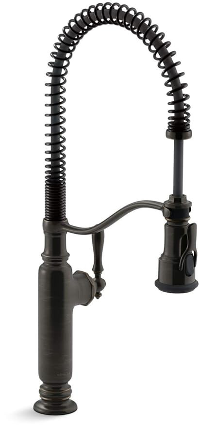 Kohler K-77515-2BZ Tournant Semi-Professional Pull-Down Kitchen Faucet, Oil Rubbed Bronze | Amazon (US)