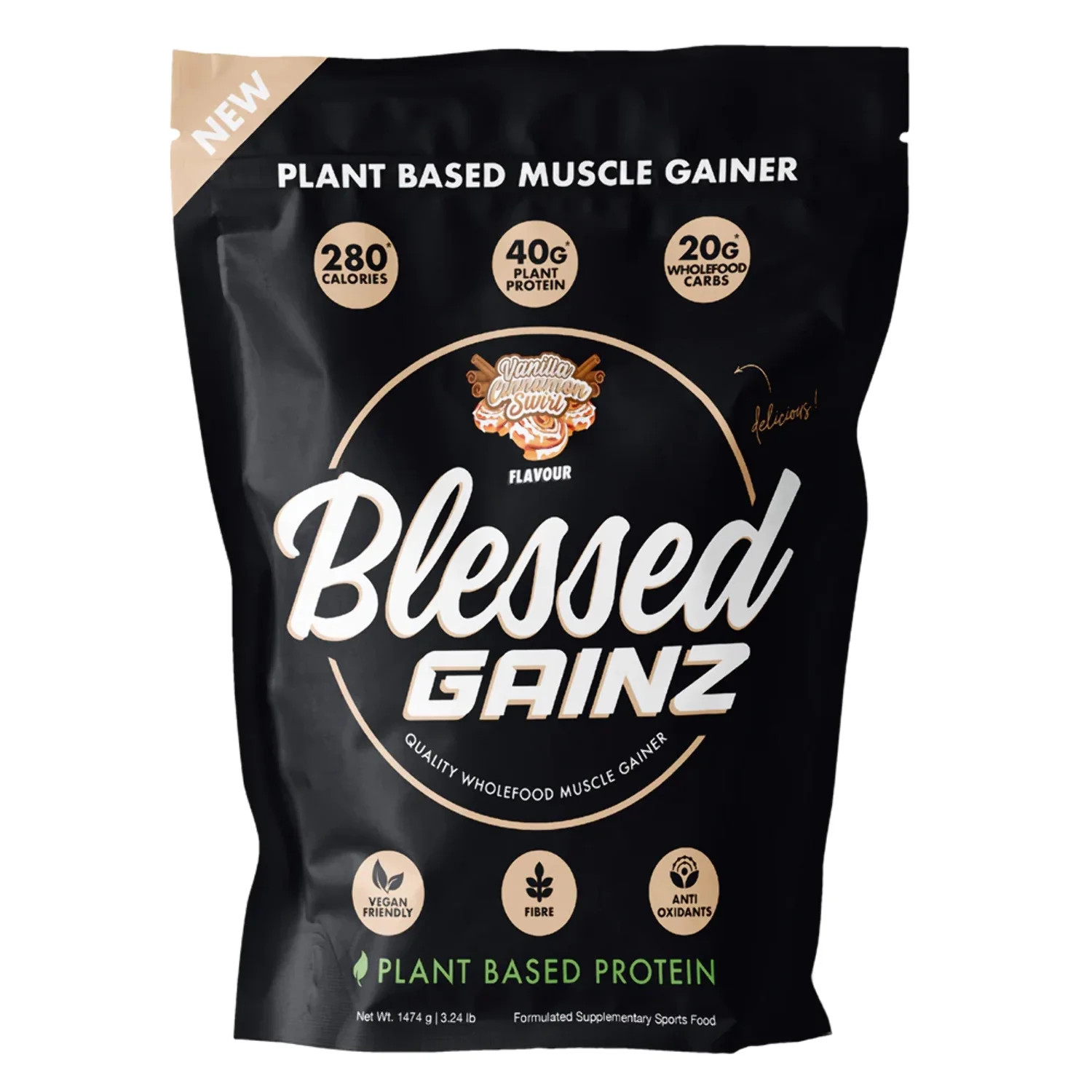 Blessed Gainz - Plant Based Muscle Gainer | Walmart (US)