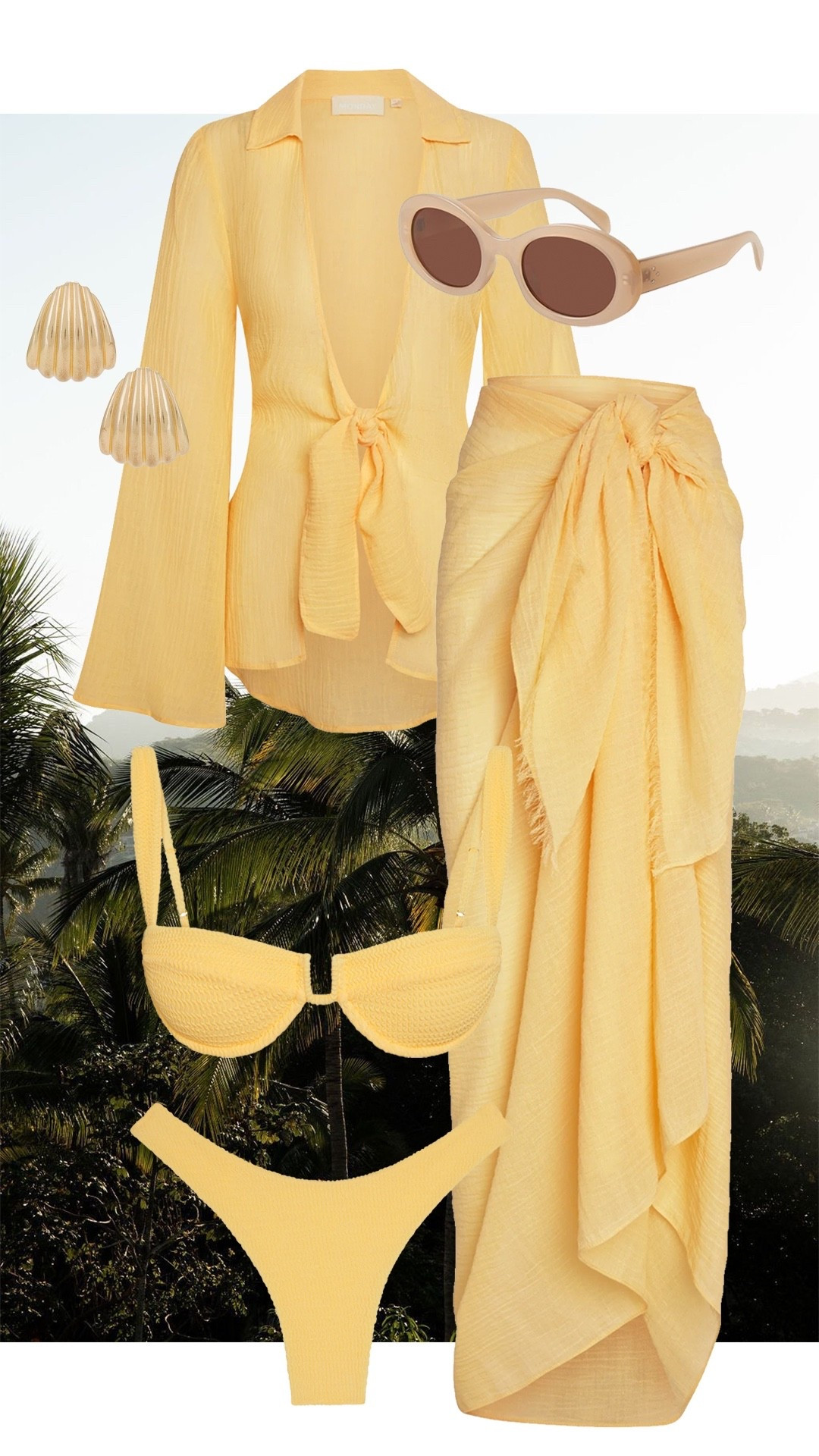 Resortwear outfit idea 🐚