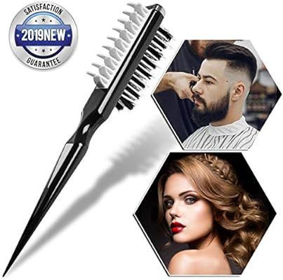 OUTERDO Hair Comb, Hair Volumizer Comb Styling Comb Portable Two-Sided Multifuncional Combing Bru... | Amazon (US)
