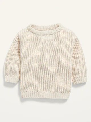 Unisex Shaker-Stitch Pullover Sweater for Baby | Old Navy (CA)