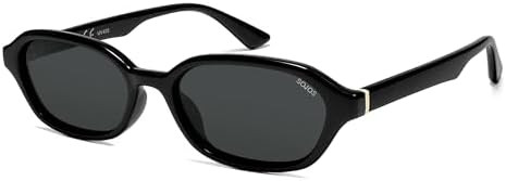 SOJOS Retro Rectangle Polarized Sunglasses for Women Men Trendy Hexagon Narrow Chic Y2K Sunnies S... | Amazon (US)