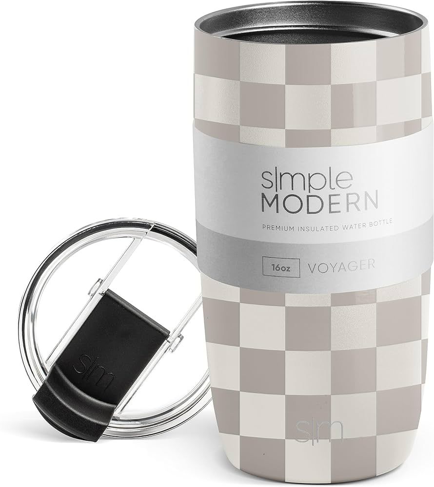 Simple Modern Travel Coffee Mug Tumbler with Flip Lid | Reusable Insulated Stainless Steel Cold Brew | Amazon (US)