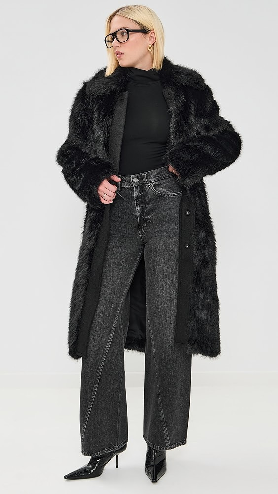 Faux Fur Alpine Coat | Shopbop