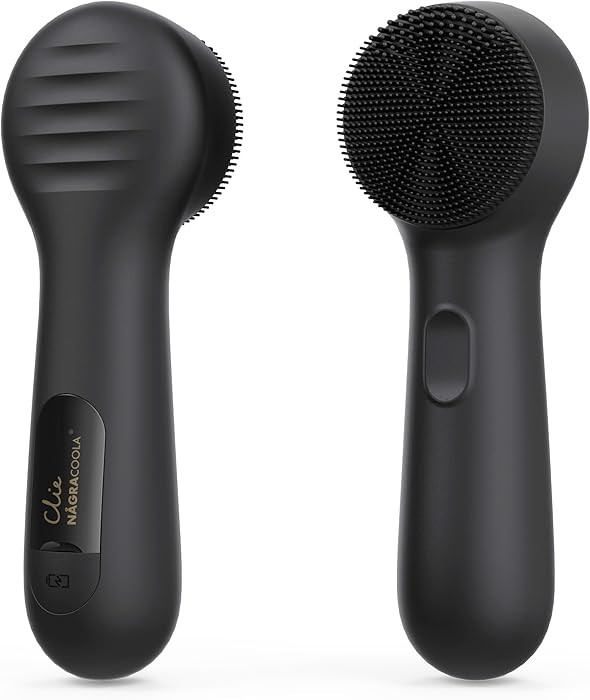 Silicone Face Scrubber, NågraCoola CLIE 2.0 Facial Cleansing Brush, Rechargeable, Waterproof Fac... | Amazon (US)