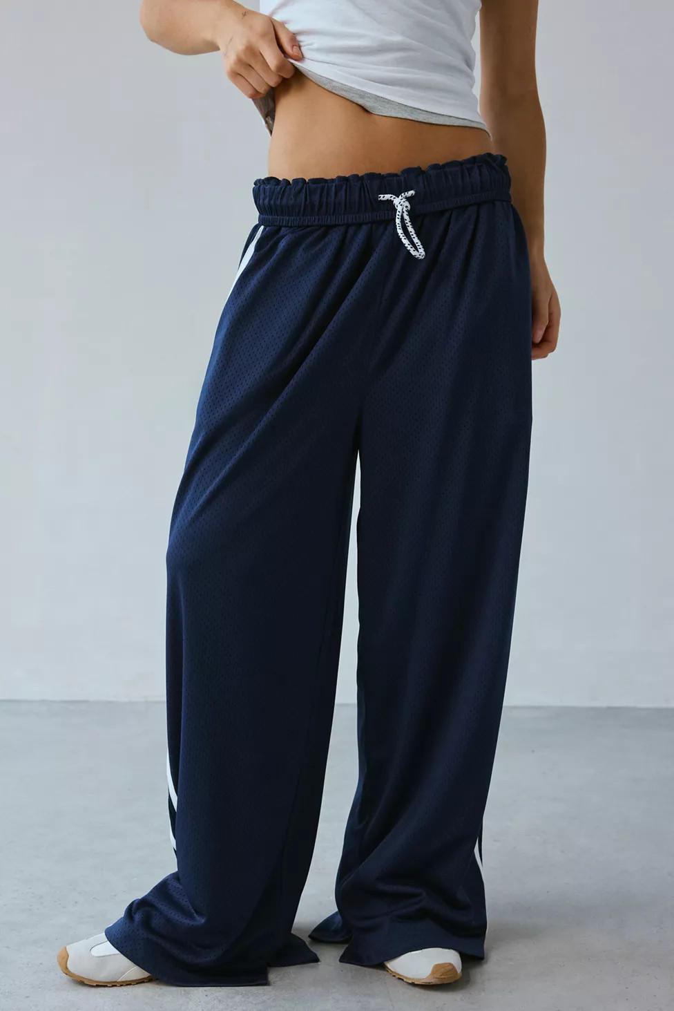 Out From Under Hoxton Sporty Mesh Side-Stripe Sweatpant | Urban Outfitters (US and RoW)