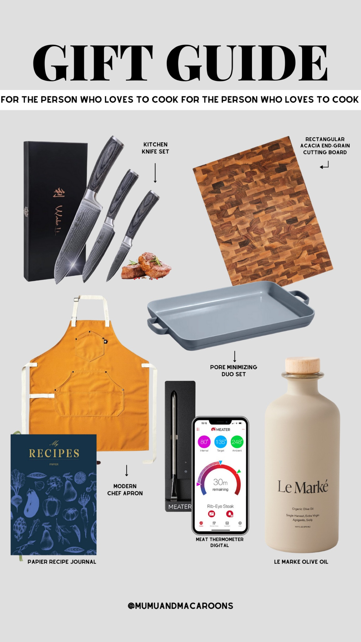gift guide (for the one who loves to cook)

#LTKHome #LTKHoliday #LTKGiftGuide