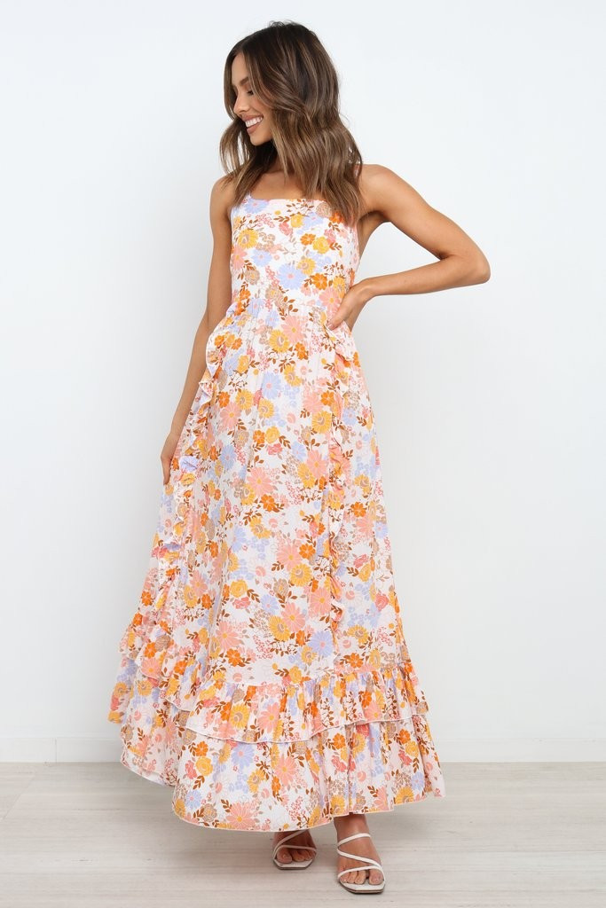 Kallan Dress - White | Petal & Pup (US)