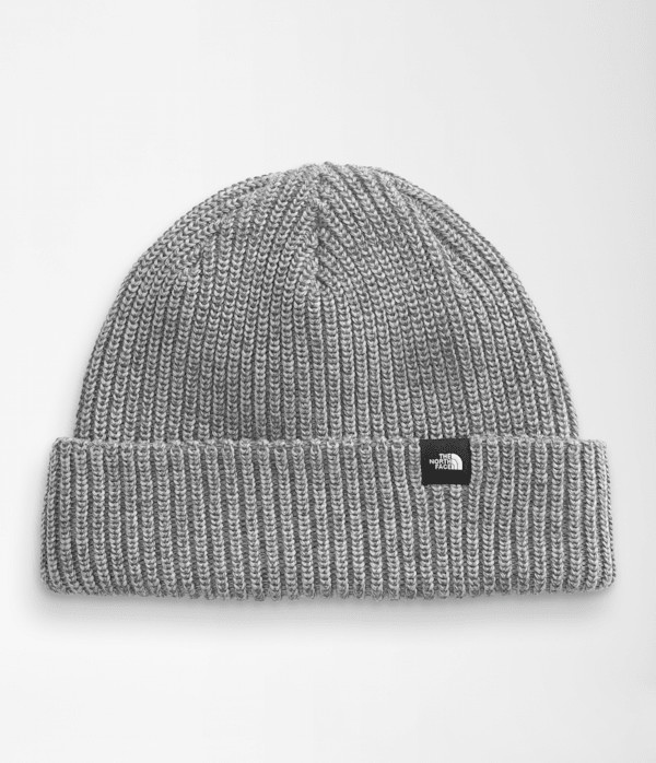 The North Face TNF™ Fisherman Beanie: Medium Grey Heather | The North Face (US)