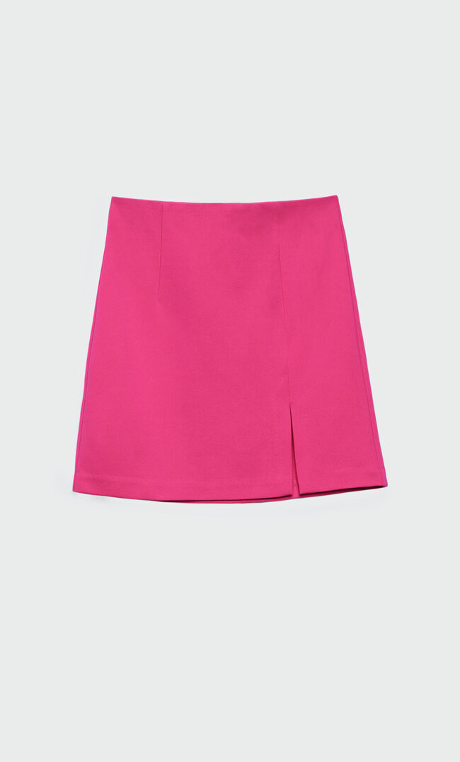 Knit mini skirt | Stradivarius (UK)
