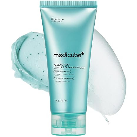 medicube Facial Cleanser Azelaic Acid Capsule Foam Cleanser | Soothing Daily Cleansing Foam For T... | Amazon (US)