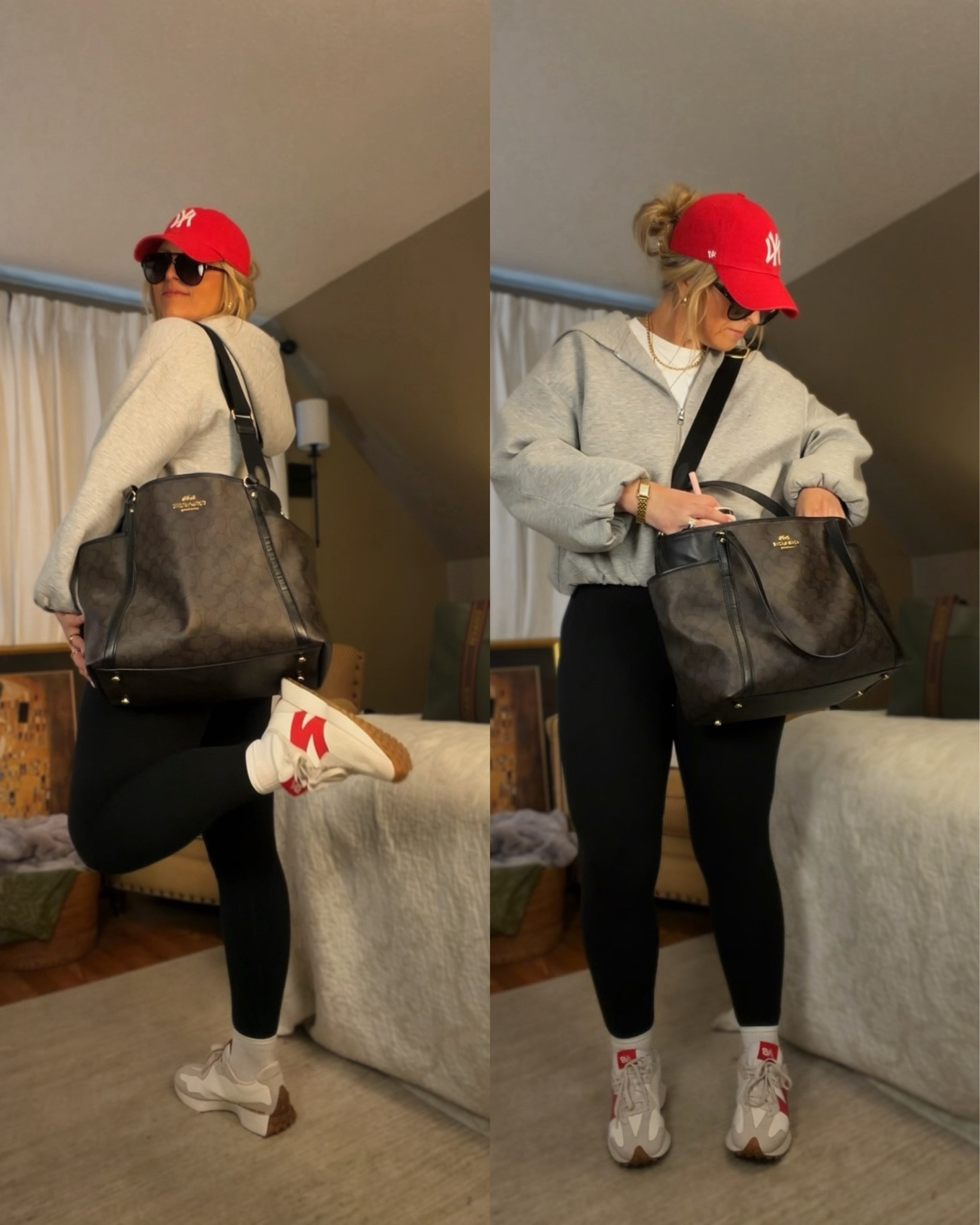 Sports mom chic♥️
My absolute favorite leggings by Vitality that stay out an never roll down👌🏼
and this bubble hoodie by Old Navy🔥
New Balance sneakers are a must have! 
I'm 5'8" and a size 12 wearing a large in the leggings.
Hoodie: XL
Skims dupe undershirts: XL
Sneakers run true to size.
@amazonstylefinds  @shopvitality 
#LTKootd #LTKSaleAlert
#LTKmomlife

#LTKootd #LTKmomlife #LTKSaleAlert