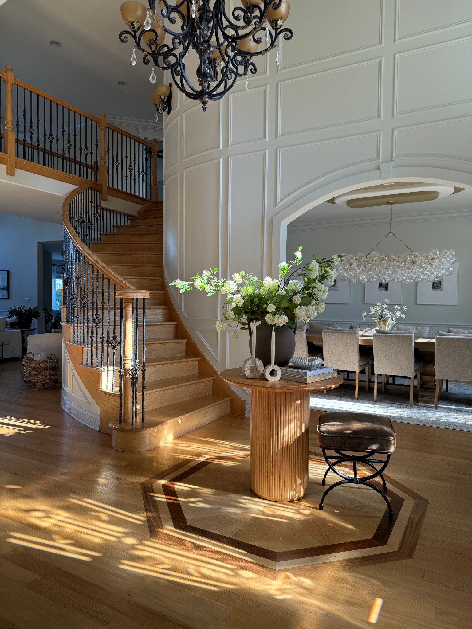 Foyer views! Obsessed with this new ottoman from the Studio McGee collection at Target! 

#foyerview #entryway #vase #ottoman #mcgeeandco #target #targetstyle #table #home #homedecor #home 

#LTKSaleAlert #LTKHome #LTKSeasonal