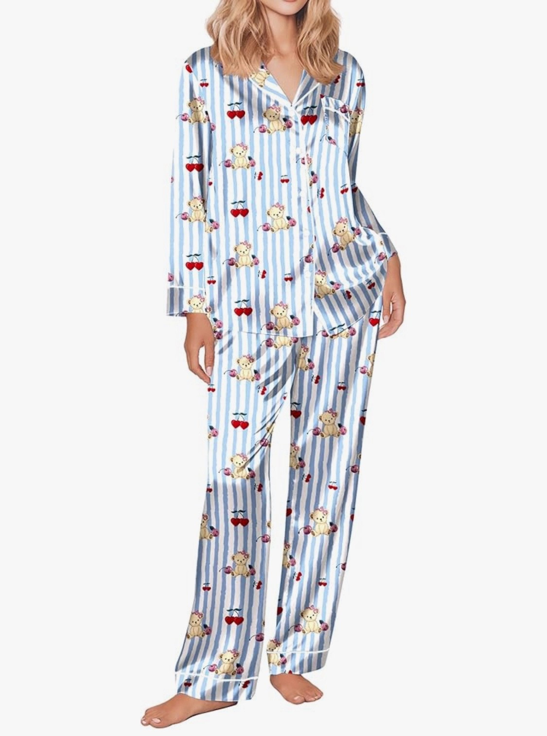 Satin Pajama set 👌🏻

#LTKGiftGuide #LTKHoliday #LTKSeasonal