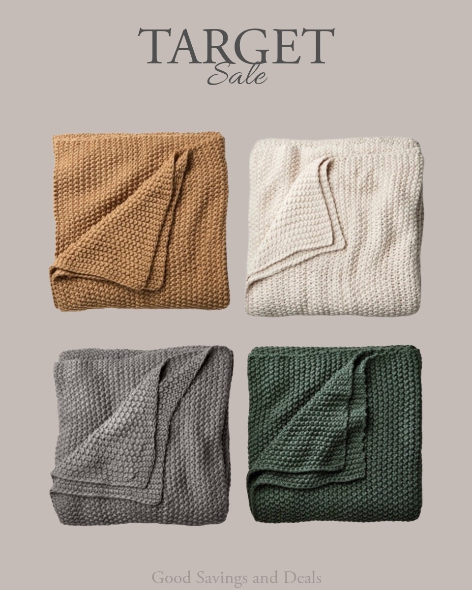 These knit bed blankets from Target are on sale right now. Perfect for your bedroom. Home inspiration.

#LTKHome #LTKSaleAlert