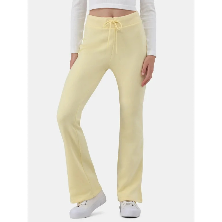 No Boundaries Fleece Flare Pants, 31.5” Inseam, Women’s and Women’s Plus | Walmart (US)