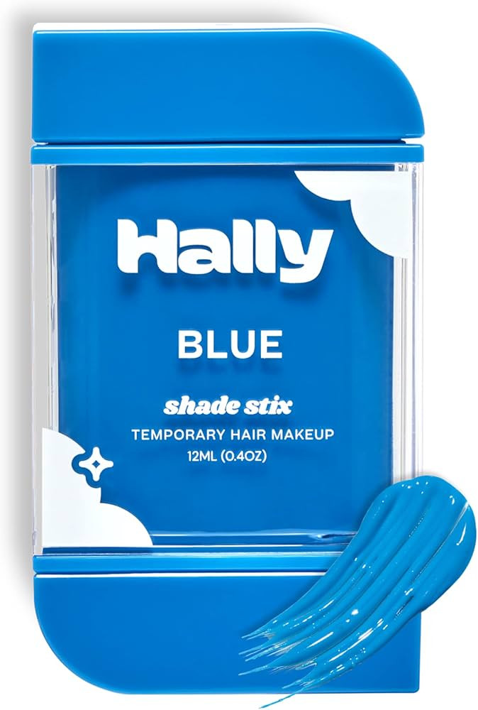 HALLY Shade Stix | Blue | Temporary Hair Color for Kids & Adults | Ditch Messy Hair Spray Paint, ... | Amazon (US)