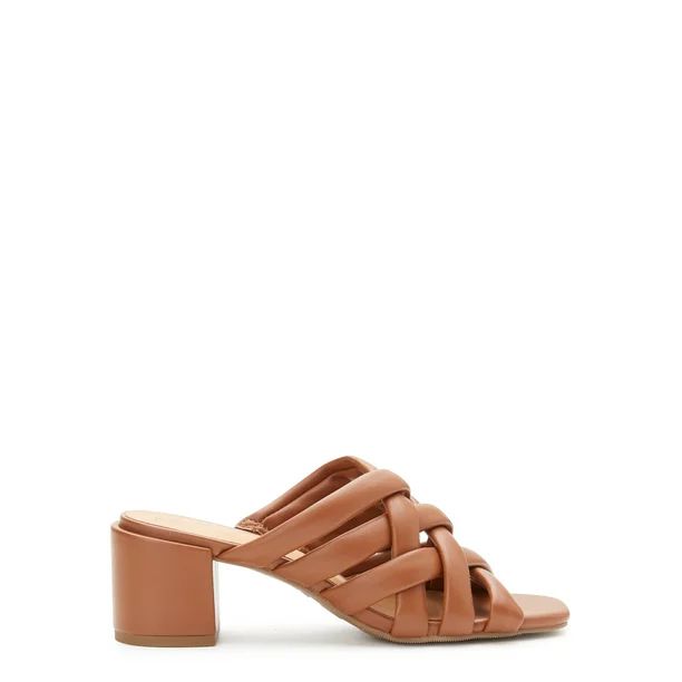 Time and Tru Women's City Woven Sandals | Walmart (US)