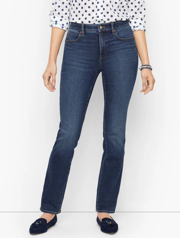 Straight Leg Jeans - Chesapeake Wash | Talbots