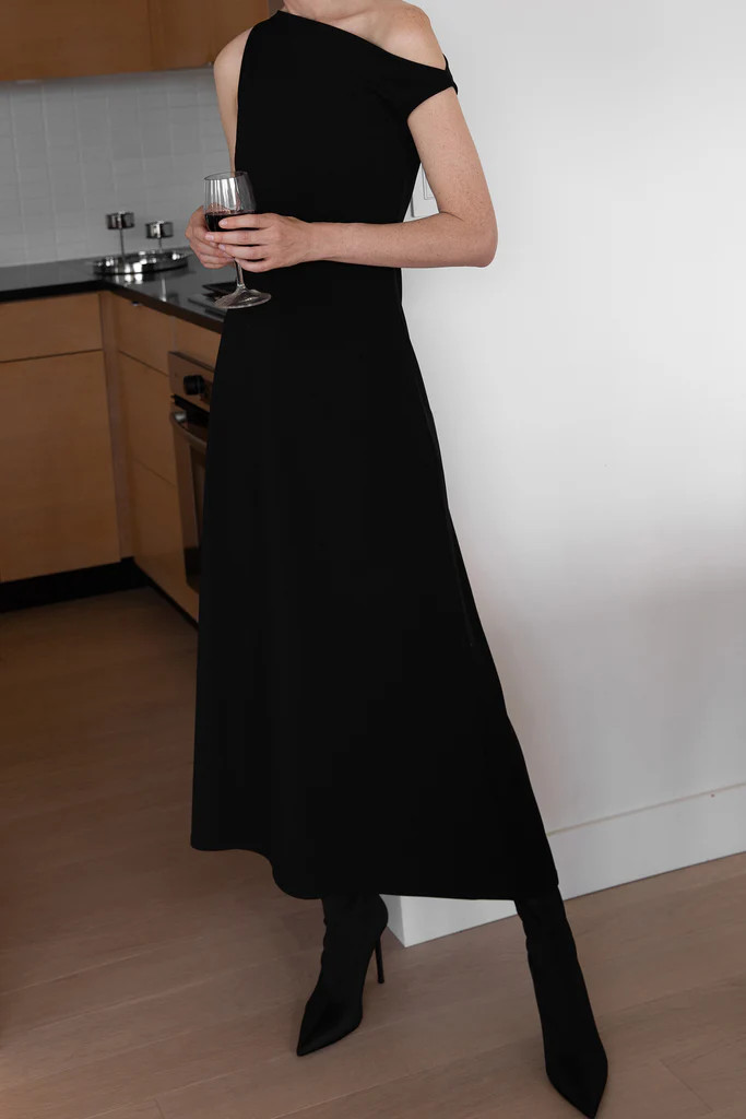 OFF THE SHOULDER MAXI DRESS | OAK + FORT