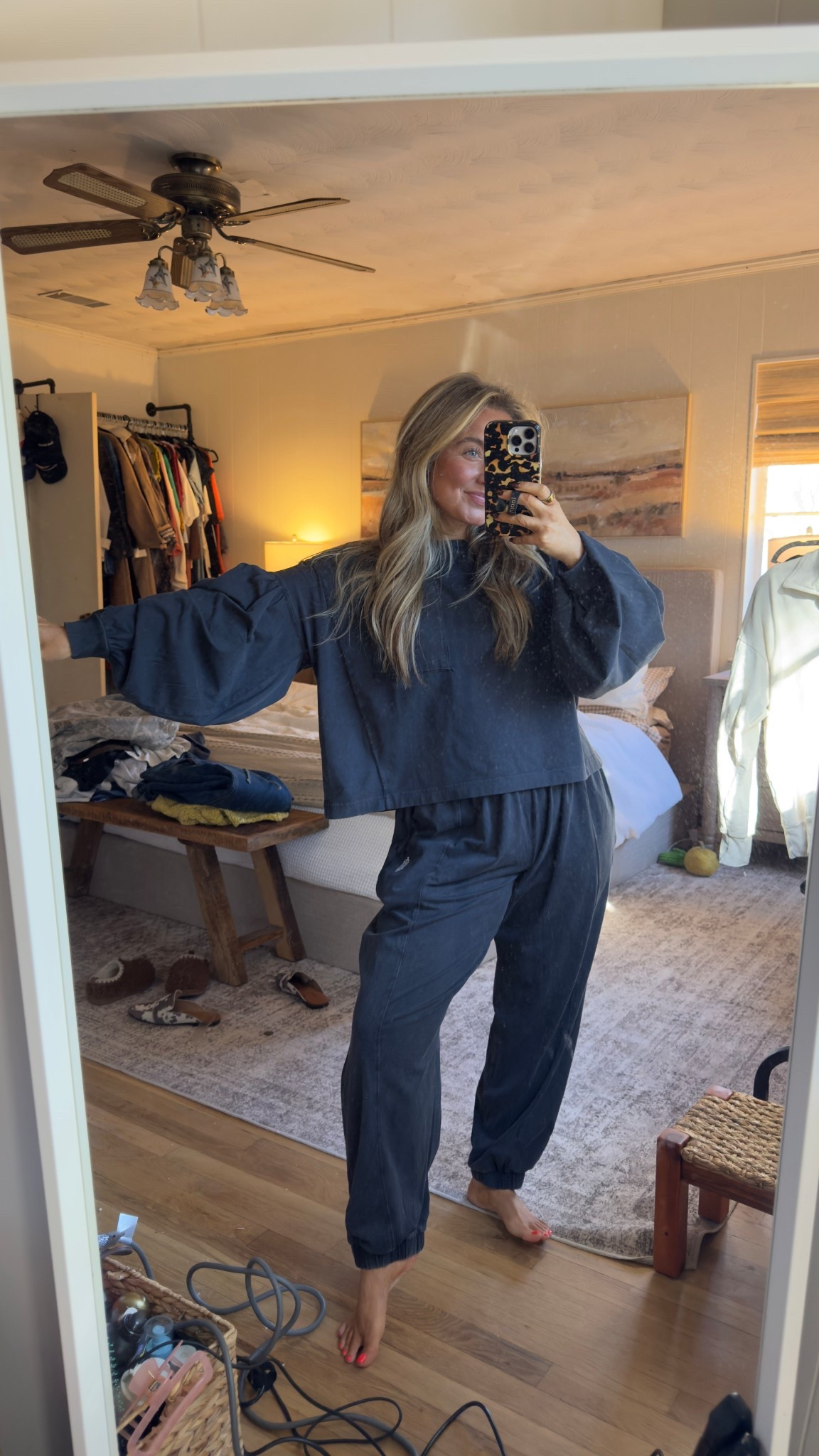 In this image I’m wearing the hot shot recovery set in size small! I’ve linked other favs too and I get small in all of them :) I’d SIZE down in the game day pants! 

#LTKSaleAlert