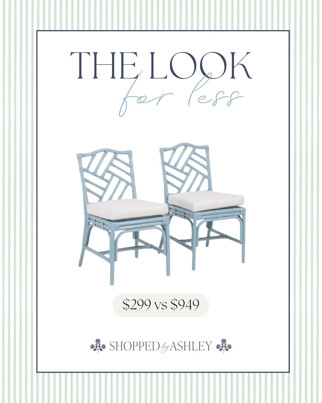 New Ballard look for less online at TJ Maxx! 

Chippendale chairs, rattan chairs, dining chairs, blue dining chairs, Grandmillennial home, designer look, designer style, breakfast nook 

#LTKHome