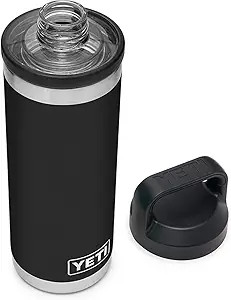 YETI Rambler 18 oz Bottle, Vacuum Insulated, Stainless Steel with Chug Cap | Amazon (US)