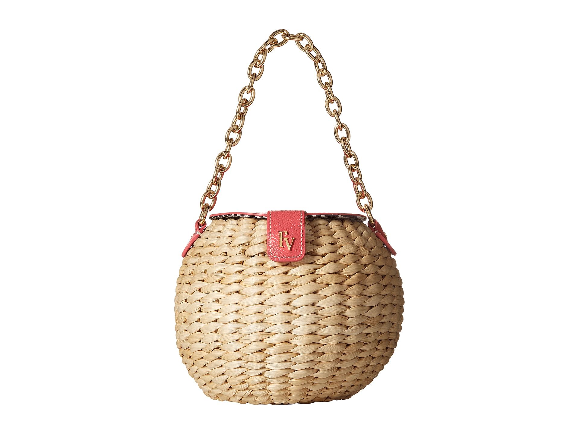 Frances Valentine Honey Pot Woven Bucket Bag | Zappos