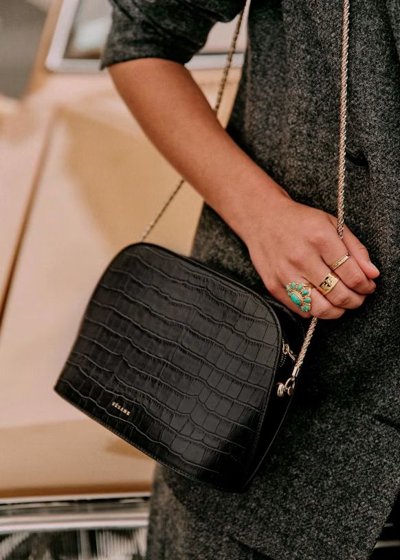 Croco Victor Bag | Sezane Paris