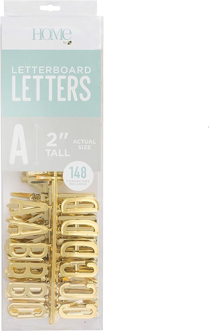 DCWVE Die Cuts with A View 2" Letter Pack Letterboard-Premium-Gold (148 pcs) LP-006-00002, 2" | Amazon (US)