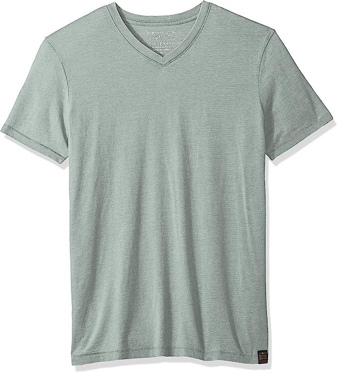 Lucky Brand Men's Venice Burnout V-Neck Tee Shirt | Amazon (US)