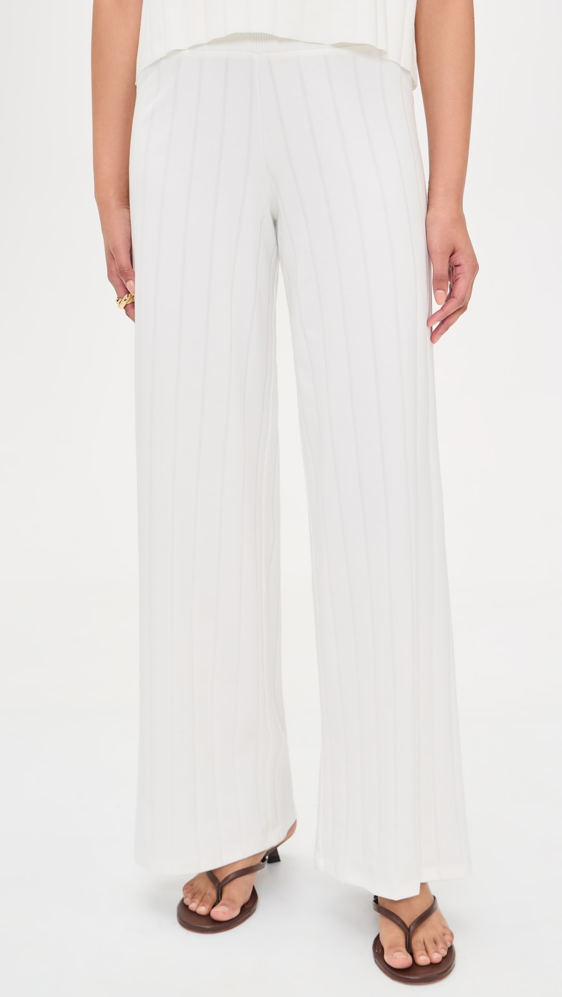 Splendid x @Cellajaneblog Wide Rib Flare Pants | Shopbop