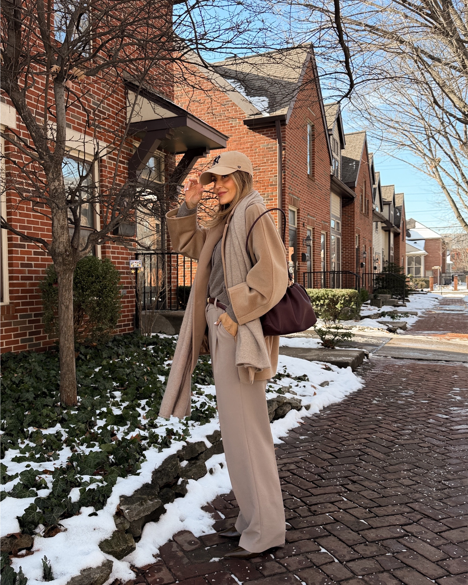 Shades of taupe! What I wore to the office today! Trousers size 4, tts, cashmere cardi (one of my most worn pieces) small
Coat 38 

#LTKdayinmylife #LTKootd #LTKWorkwear